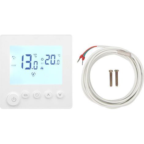 Thermostat numérique LCD pour chauffage – Contrôleur de température précis, facile à installer, avec affichage clair et réglage intuitif (1/5)