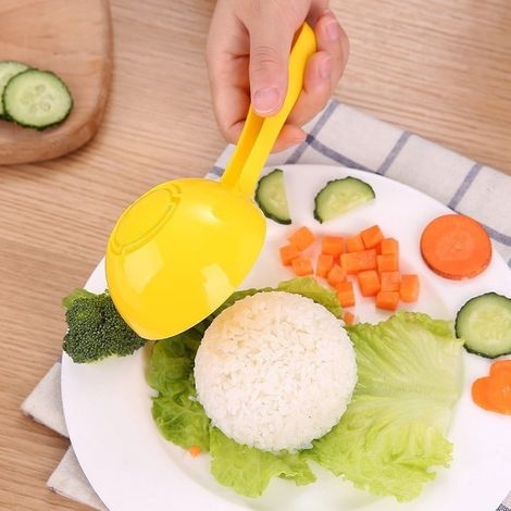 Cuillère À Riz Demi-circulaire - En Plastique Non Adhérent - Pour Cuiseur À Riz Et Boules De Riz - 1 Pièce (1/5)