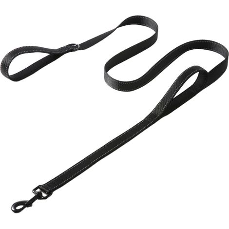 Laisse rembourrée confortable pour animaux de compagnie, poignée de maintien et boucle facile à utiliser pour chiens de grande, moyenne et petite taille. Convient aux chiens de grande, moyenne et peti (1/5)