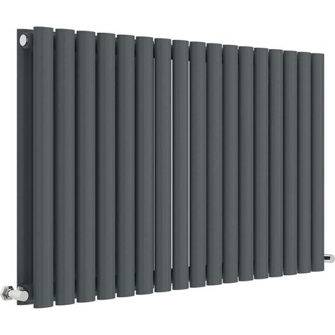 Nuie 600mm x 992mm Anthracite Revive Double Panel Radiator - HLA39D (1/2)