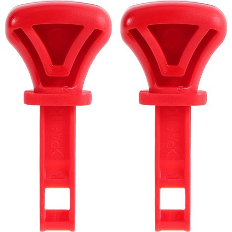 2pcs Clés de Démarrage pour Souffleuse à Neige, Clés 951-10630 pour Craftsman Toro Cub Cadet Ariens MTD Chasse-Neige Remplace Accessoires Rechange 731-05632 751-10630 et 07500111 (Rouge) (1/5)