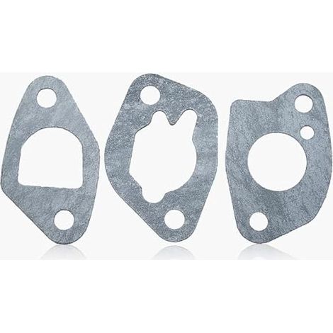 3pcs Joints de carburateur pour Honda GX120 GX140 GX160 GX200 168F 5.5HP 6.5HP Moteurs à Essence pour Tondeuse à gazon Strimmer Débroussailleuse Générateur Pompe à eau (1/5)