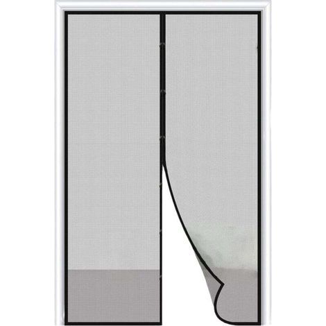 Magnetisches Moskitonetz zum Selbstkleben für Tür, Balkon, Terrasse, Keller – Einfache Montage – 80 x 210 cm (1/5)