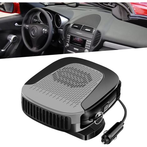 12-V-Autoheizungslüfter, 360 ° -Drehung, Auto-Innenraum-Windschutzscheibenentfroster, schnelles Aufheizen für Fahrzeuge (1/5)