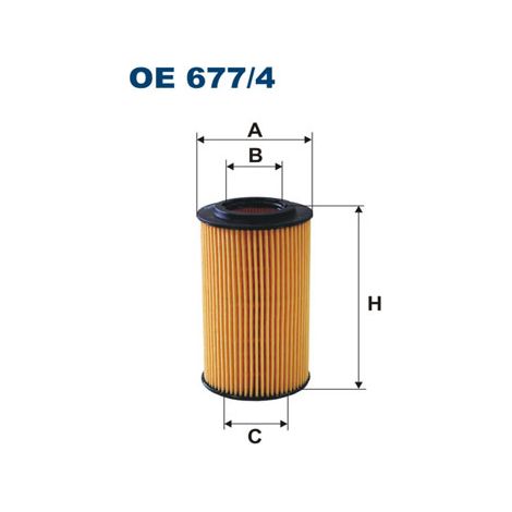 Filtro olio OE677/4 filtron