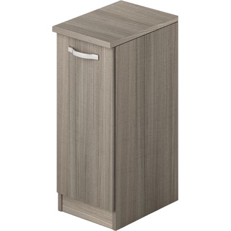 Unterschrank für Waschküche 1 Tür in Olmo-Farbe H85,5x36x50cm