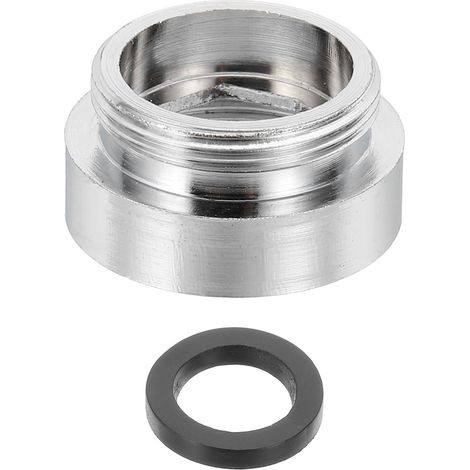 Adaptateur De Mousseur De Robinet, Femelle M24 Vers Mâle M22 Avec Joint, Longueur 13mm, Réducteur De Robinet Aérateur, adaptateur robinet cuisine pour tuyau d'arrosage (1/5)
