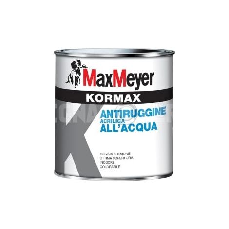 ANTIRUGGINE ACQUA KORMAX BIANCO LT 0,750