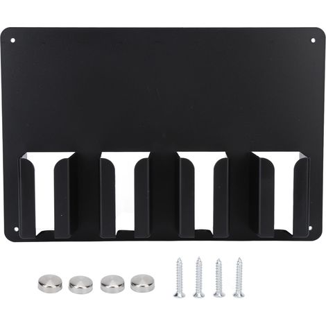 Support Murale pour Tondeuse à Cheveux, Rangement Salon avec Grande Capacité, Porte-Tondeuse pour Salon à Domicile (1/5)