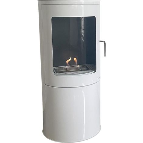 Stufa a etanolo quadrata in acciaio PURLINE BESTFIRE COMPACT W