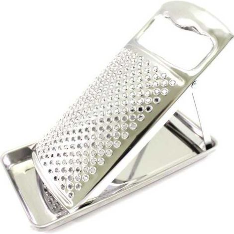 Rallador de acero inoxidable con recogecables Calder