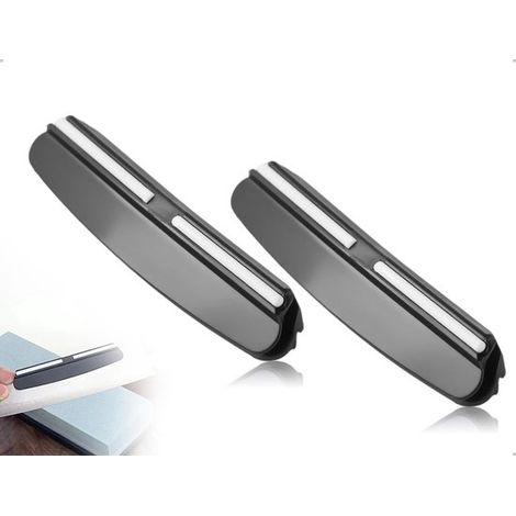 Dailygoods, Afilador de cuchillos portátil, Soporte angular, 2 piezas, Duradero, Adecuado para tiendas/hoteles, Ayuda para afilar (1/5)