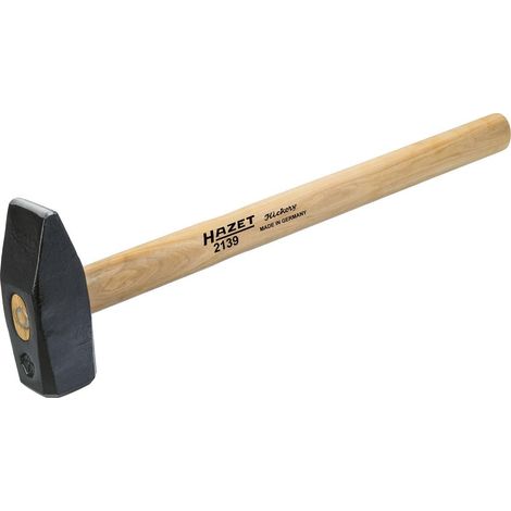 Massette 2139-1 Tête de marteau forgée 3 Kg Manche en hickory 600 mm Polyvalente (1/2)