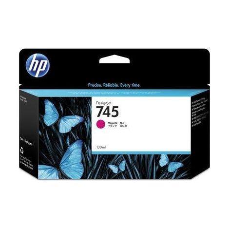 HP 745 130-ml DesignJet Magenta Ink Cartridge cartucho de tinta 1 pieza(s) Original Rendimiento estándar