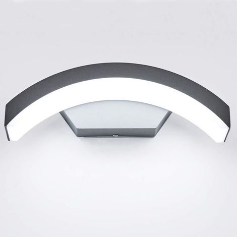 Applique Murale Extérieure 24W LED OSRAM SMD IP65 Aluminium - Gris 10,6" - Blanc Froid (1/4)
