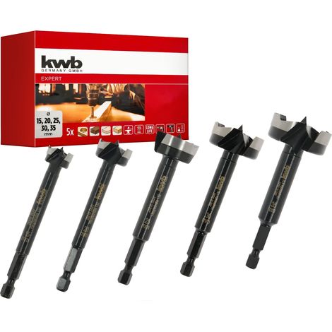 KWB Forstnerbohrer-Set, 706400, 5-teilig (1/5)