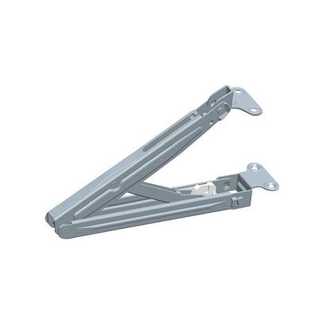 Hettich – Raccord réglable MultiFlex 3St zingué – Ajustage 13 positions – Acier galvanisé – Charge maximale 140 kg – Montage facile rapide (1/2)