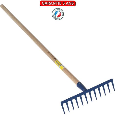 OUTILS PERRIN Râteau 12 dents droites emmanché 1,65m (1/2)