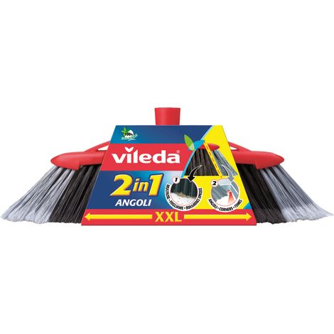 Vileda SCOPA 2IN1 ANGOLI cm. 36 6.00 pz
