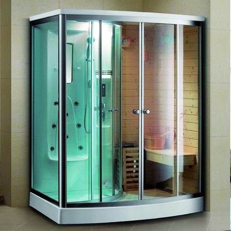 Cabina doccia multifunzionale - Sauna finlandese doccia Idromassaggio kamalu