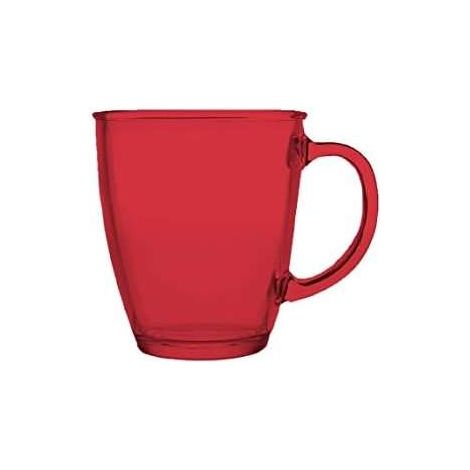 Mug Tazza in vetro 360 ml colori assortiti (1/2)
