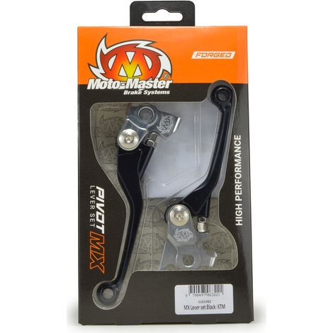 KIT LEVE FRIZIONE E FRENO MOTO-MASTER (SENZA FRENI) FORGIATO KTM/HUSQVARNA/KTM (BREMBO) NERO