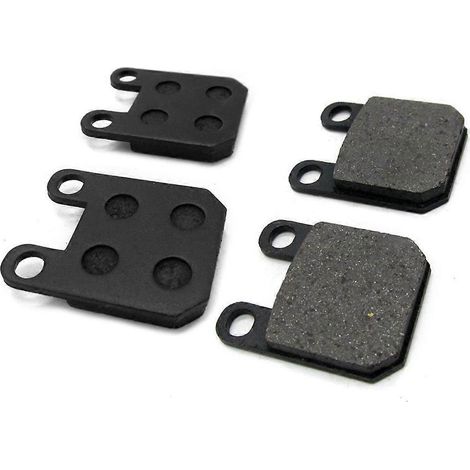 4 Stück Motorrad-Bremsbeläge vorne und hinten, 45 x 36 mm, universelle Scheibenbremsbacken