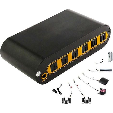Adaptateur de distribution SPDIF pour convertisseur audio/vidéo optique numérique 4 entrées/2 sorties Audio Matrix