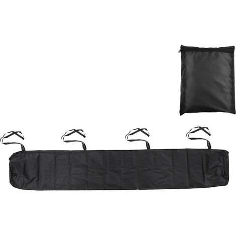 400CM Housse de Protection pour auvent d'extérieur, Housse pour auvent de terrasse imperméable, Housse étanche à la poussière, Housse de Store avec Sac de Rangement (1/5)