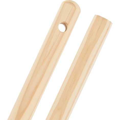 Manche cantonnier 140 cm pin brut - naturel - Tendance (1/2)