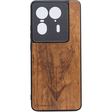 Custodia in legno Bewood per Motorola Edge 50 Ultra IMBUIA DEER (1/2)