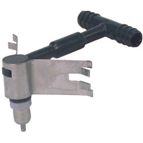 ABBEVERATOIO AUTOMATICO A GOCCIA CON RACCORDO A T PER CONIGLI- - lt.30 di portata  mm. 70x70x38h. - 10 pezzi NOVITAL