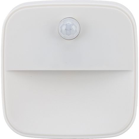 0.2W Motion Sensor, Warm ABS Night Light, Plug-in Body Lamp for Hallway (1/5)