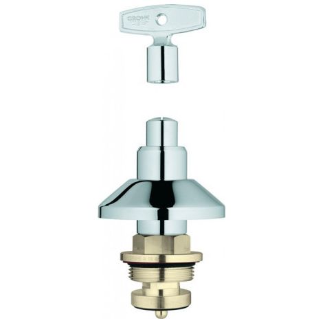 Haut de gamme 11299 pour vannes UP avec clé à douille 1 1/4 pouce chromé