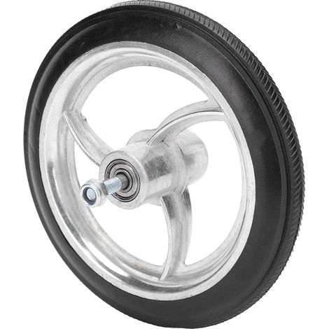 Pneu de rechange en alliage d'aluminium antidérapant en polyuréthane pour roue avant de 7 pouces pour personne handicapée, 8 mm (1/5)