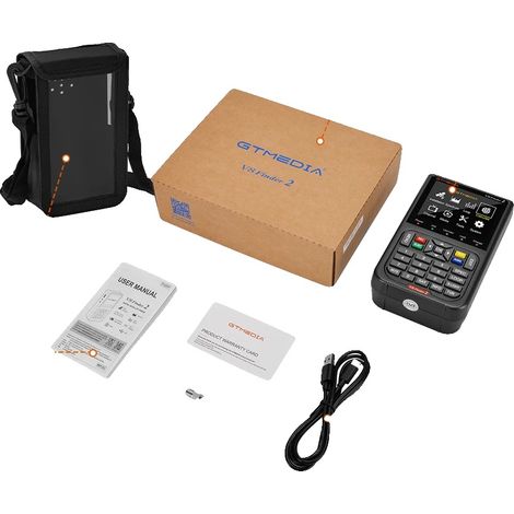 Buscador de señal satelital, salida HD 1080P, pantalla LCD compacta, buscador v82 (1/2)