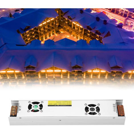 400-W-LED-Netzteil für den Innenbereich, 185–264 V AC-LED-Schaltnetzteil, 24-V-Netzteil für LED-Streifenleuchten (1/5)