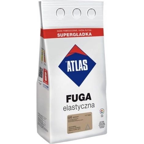 Mortero flexible Atlas 3 kg beige