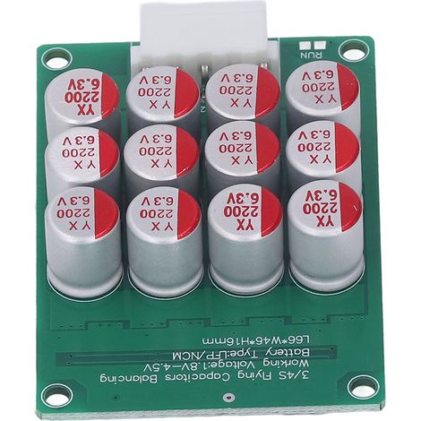 Aktiver 4S-Batterieausgleicher mit Kabel für Lithium-Batterien (Balancerplatine) für ternäre LFP-Zellen (1,8 V–4,5 V) mit Gehäuse (1/5)