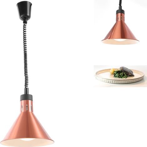 Lampe chauffante conique réglable - Hendi