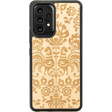 Holzgehäuse für Samsung Galaxy A53 5G, polnisches Volks-Aniegre (1/4)