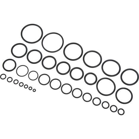 O-Ring-Dichtungssatz für Klimaanlagen – 383 Teile – Kompatibler Ersatz für Hitachi EX-Bagger