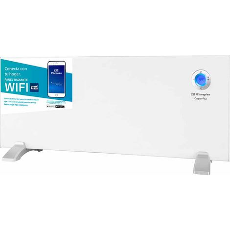 Orbegozo panel radiante WIFI REW 2000 A, resistencia de aluminio, protección IP 24, mando a distancia, 3 modos de funcionamiento, control táctil, 2000 W (1/5)