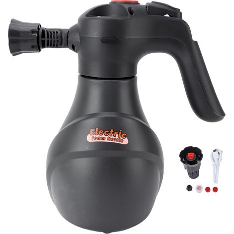 Spruzzatore di schiuma elettrico, strumento di irrigazione a pressione per auto e giardini, ideale per lavare le piante. (1/5)