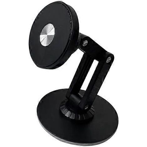Verstellbarer Magnetständer für Tastaturen, Smartphones, Tablets und PCs. 360°-Drehung. Schwarz. (1/5)