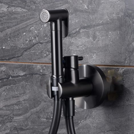 Imex -  Grifo Bidet Empotrado  WC  Black Gun Serie  Múnich