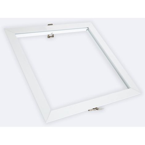 Marco Empotrable para Paneles LED 30x30 cm Blanco (1/5)