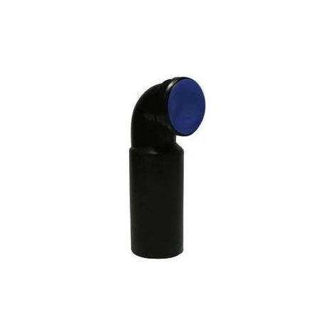 COUDES DE WC POUR CUVETTE SUSPENDUE AVEC JOINT ET BOUCHON PEHD VALSIR Dimensions : Diam. 110 Vertical
