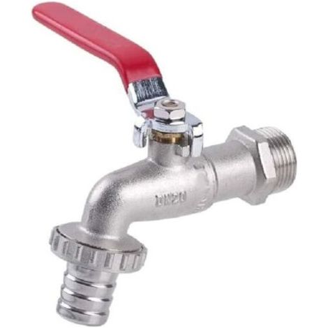 ROBINET DE JARDINAGE À BOULE EN MÉTAL EXTÉRIEUR 3/4"