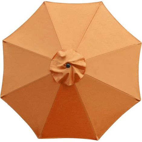 Telo di ricambio per ombrellone con 8 stecche, resistente ai raggi UV (solo la parte superiore). Adatto alla maggior parte degli ombrelloni da giardino, patio e spiaggia. (1/5)